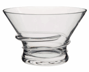 DARTINGTON CRYSTAL SPARK LARGE BOWL